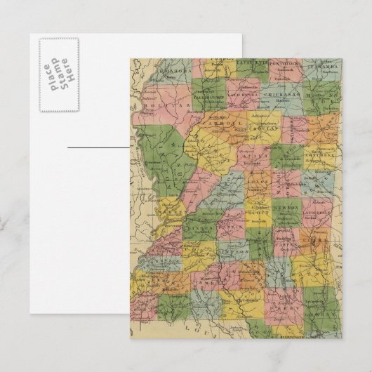 ミシシッピ5 ポストカード (正面/裏面)