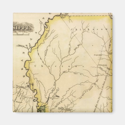 ミシシッピ5 マグネット (正面)