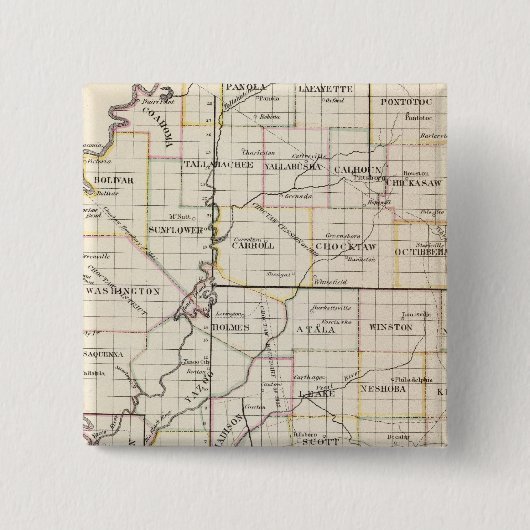 ミシシッピ7 缶バッジ (正面)