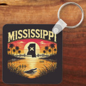 ミシシッピ キーホルダー (裏面)