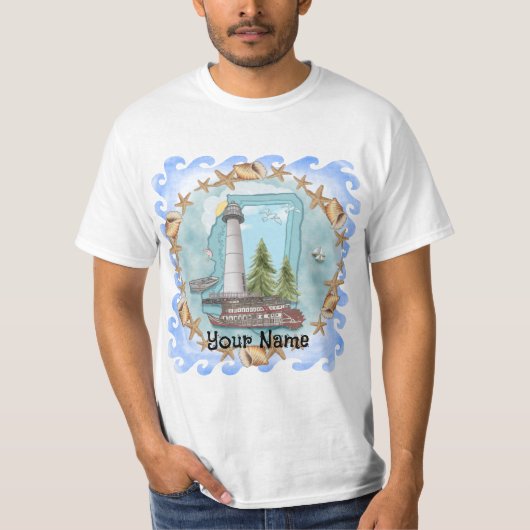 ミシシッピ シェルズ ライトハウス Tシャツ (正面)