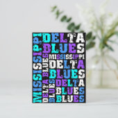 ミシシッピ・デルタ・ブルース ポストカード (スタンド正面)
