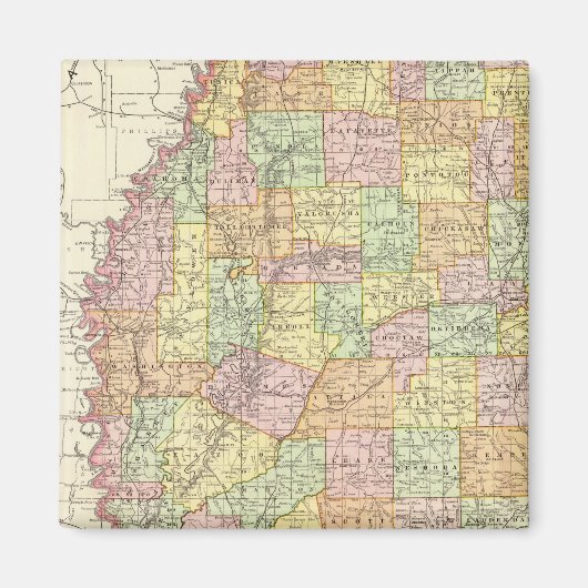 ミシシッピ マグネット (正面)