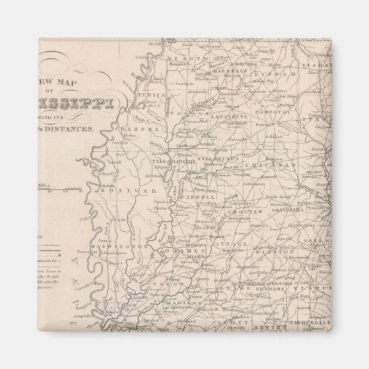 ミシシッピ マグネット (正面)