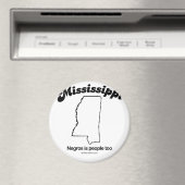 ミシシッピ – "ミシシッピ州モットー" Tシャツa マグネット (インサイチュ (食洗機))