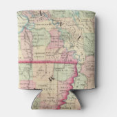 ミシシッピ，ルイジアナ 缶クーラー (裏面)