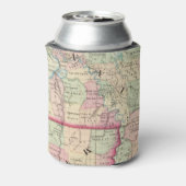 ミシシッピ，ルイジアナ 缶クーラー (缶裏面)