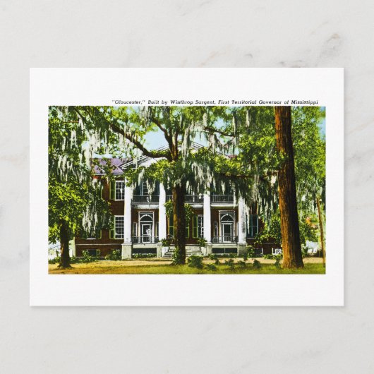 ミシシッピ・ヴィンテージ・ポストカード ポストカード (正面)