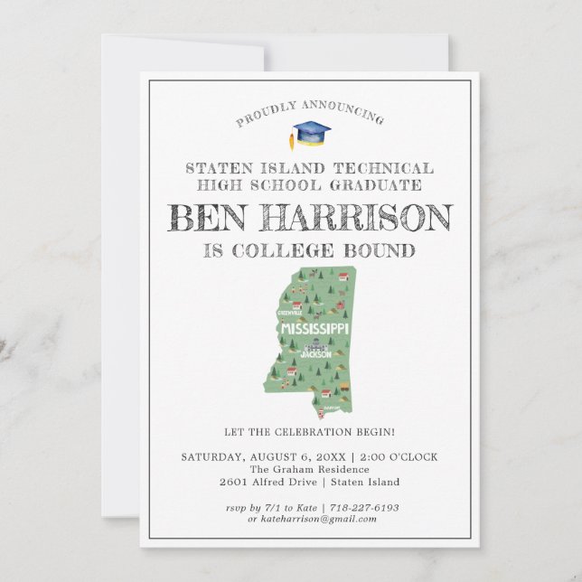 ミシシッピ |大学進学パーティー (正面)