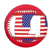 ミシシッピ 野球ボール (正面左)