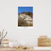 ミシシ素晴らしッピー川断崖 ポスター (キッチン)