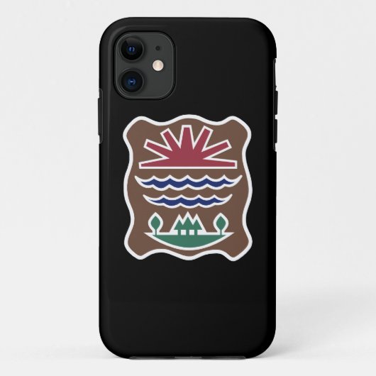 ミシスコイ西部アベナキ国旗 Case-Mate iPhoneケース (裏面)