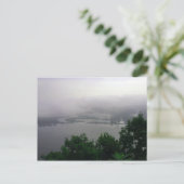 ミシッピ川霧の濃い朝のはがき、カボチャ ポストカード (スタンド正面)