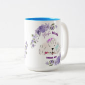 ミシマグ作 ツートーンマグカップ (正面右)