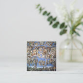 ミシュランによるシスティーナ礼拝堂の最後の審判 スクエア名刺 (スタンド正面)