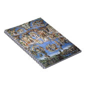 ミシュランによるシスティーナ礼拝堂の最後の審判 ノートブック (右側)