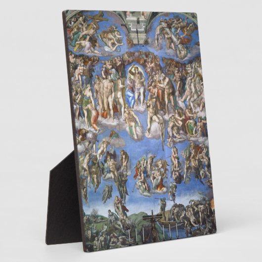 ミシュランによるシスティーナ礼拝堂の最後の審判 フォトプラーク (側面)