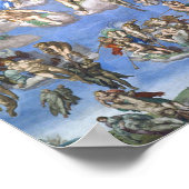 ミシュランによるシスティーナ礼拝堂の最後の審判 ポスター (角)