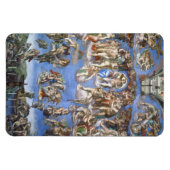 ミシュランのシスティナ礼拝堂からの最後の判決 マグネット (横)