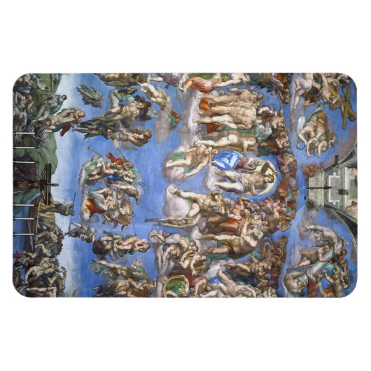 ミシュランのシスティナ礼拝堂からの最後の判決 マグネット (横)