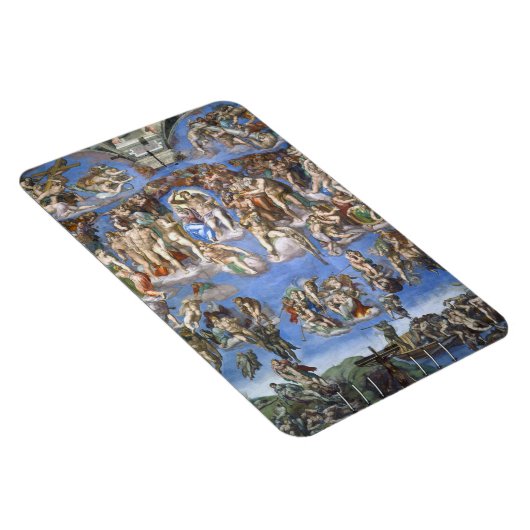 ミシュランのシスティナ礼拝堂からの最後の判決 マグネット (右側)