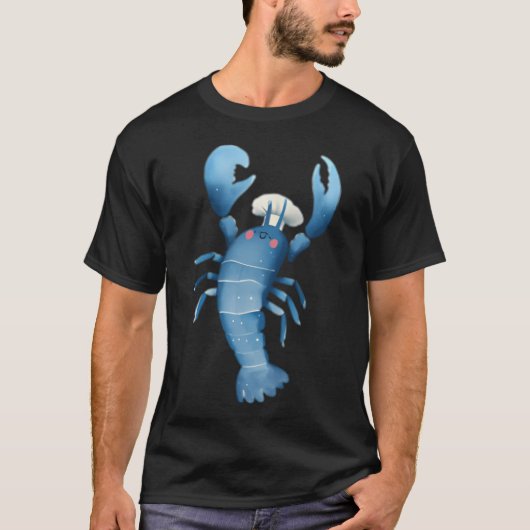 ミシュランシェフのロブスター Tシャツ (正面)