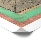 ミシュランレリーによるリオデジャネイロの地図1831 ポスター (角)