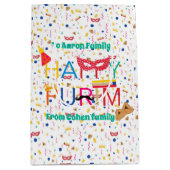 ミシュローマヌトバッグパーソナライズされた ミディアムペーパーバッグ (正面)