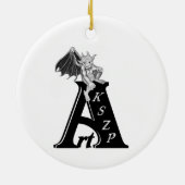 ミシュヴェセントロルダーモンテウフェルゴーレムガルゴイル セラミックオーナメント (裏面)