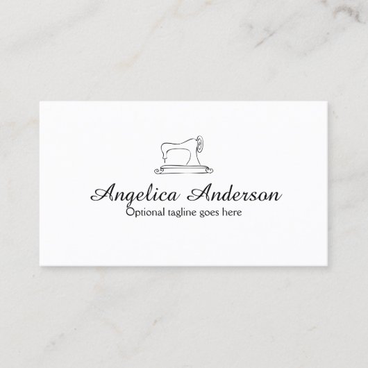 ミシンの名刺 名刺 (正面)