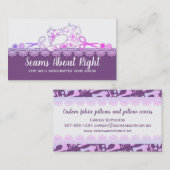 ミシンは裁縫婦の名刺を切ります 名刺 (正面/裏面)