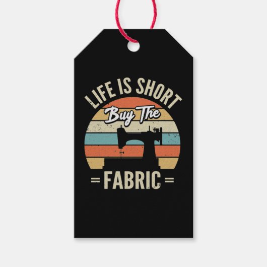 ミシン ギフトタグ (正面)