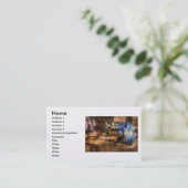 ミシン-ミシンIII 名刺 (スタンド正面)