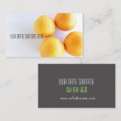 ミジファンキーャンオーガニック感じカード 名刺 (正面/裏面)