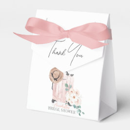 ミスからミセスへのトラベル ピンクスーツケース ブライダルシャワー フェイバーボックス