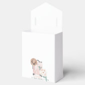 ミスからミセスへのピンクのスーツケース ブライダルシャワーパーティー フェイバーボックス (オープン)