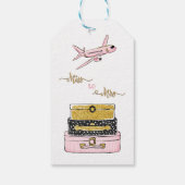 ミスからミセスへのブライダルシャワーの旅のお守り ギフトタグ (裏面)