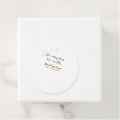 ミスからミセスへの名前を追加した結婚前のお祝い会 フェイバータグ (インサイチュ)