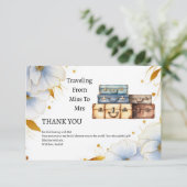 ミスからミセスへの旅 テーマ ブライダルシャワー サンキューカード (スタンド正面)