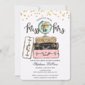 ミスからミセスへの結婚式招待状 旅立ち 招待状 (正面)