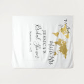 ミスからミセスへの背景写真ブース トラベル タペストリー (正面(横))