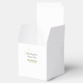 ミスからミセスへの ブライダルシャワー にお名前を追加 フェイバーボックス (オープン)