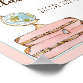 ミスからミセスへの ブライダルシャワー 荷物受け取りサイン ポスター (角)