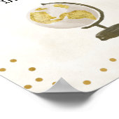 ミスからミセスへ ブライダルシャワーの看板 ポスター (角)