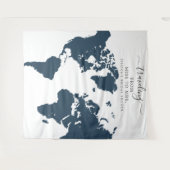 ミスからミセスへ ブライダル背景 タペストリー (正面(横))