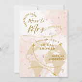 ミスからミセスへ　ペタルズ ブライダルシャワー 招待状 (正面)