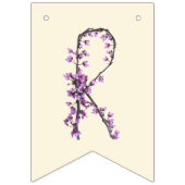 ミスからミセスへ - ボヘミアンフラワーズ バンティングフラッグ (第2の旗)