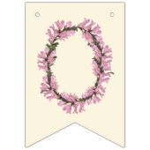 ミスからミセスへ - ボヘミアンフラワーズ バンティングフラッグ (第3の旗)