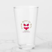 ミスからミセスへ ランジェリーシャワー タンブラーグラス (正面)