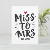 ミスからミセスへ 2025年予定 結婚 夫婦 カップル シーズンカード (スタンド正面)